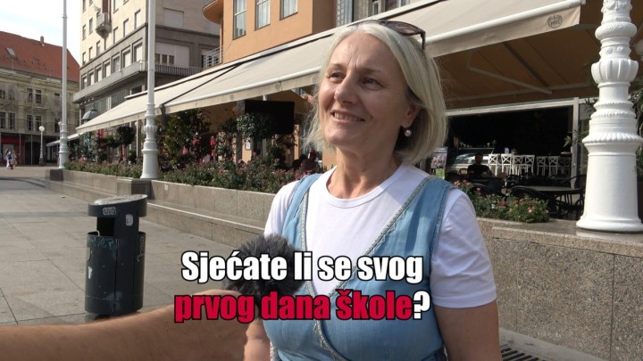 Prvi dan škole svima ostaje u sjećanju: 'Nisam znao ništa, samo sam plakao'