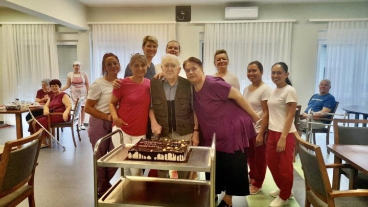 Umirovljenik u Križevcima proslavio 104. rođendan: 'Treba paziti što se jede i puno se kretati'