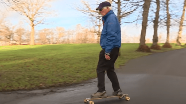 [VIDEO] Donu (82) je bilo dosadno u koroni pa je naučio skejtati