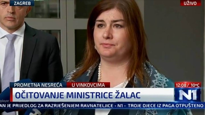 Gabrijela Žalac se oglasila o prometnoj nesreći, premijeru je ponudila ostavku još u subotu