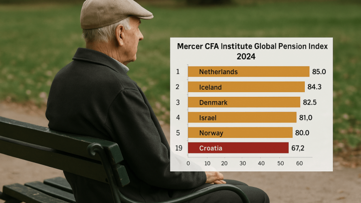 Hrvatska ima jedan od najboljih mirovinskih sustava; umirovljenici od toga nemaju ništa