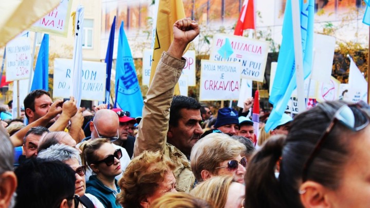 Na prosvjed dolazi 64 posto umirovljenika: 'Bilo je i vrijeme da izađemo na ulice'