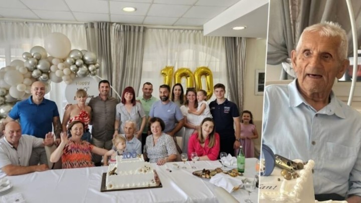 Karlovčanin proslavio stoti rođendan: Od cijelog stoljeća, 40 godina je proveo u mirovini