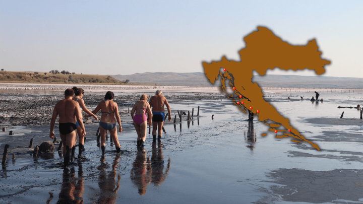 Ljekovito blato na našoj obali: Pogledajte gdje možete pronaći takve plaže