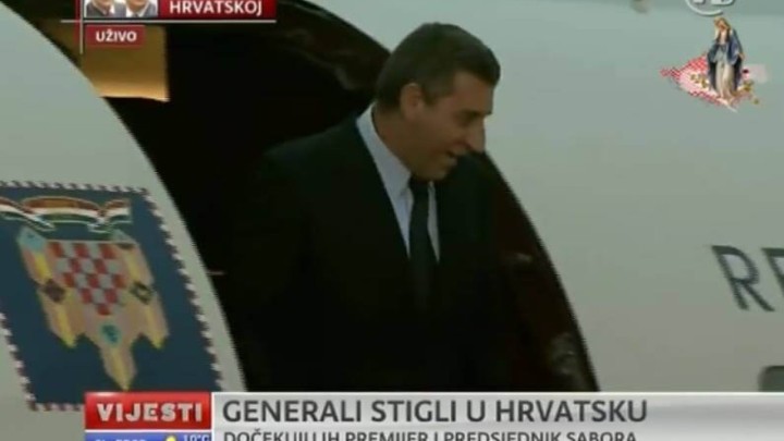 [16.11.] Oslobođeni hrvatski generali Ante Gotovina i Mladen Markač