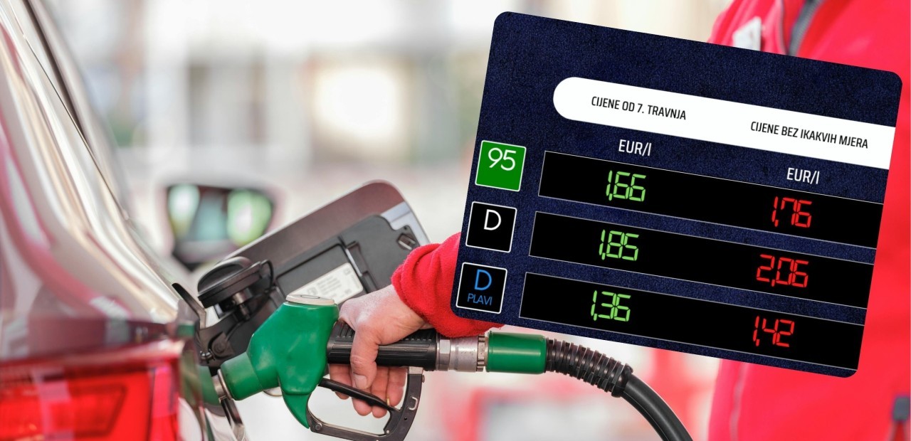Vlada opet ograničila cijene goriva: Benzin bi bez mjera plaćali deset centi više