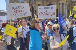 Razgovarali smo s čelnicom SUH-a nakon prosvjeda: 'Izgleda da umirovljenici žive dobro'