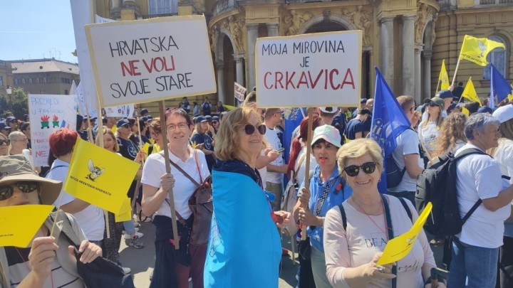 Razgovarali smo s čelnicom SUH-a nakon prosvjeda: 'Izgleda da umirovljenici žive dobro'