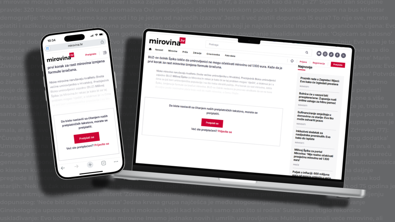 Pismo glavnog urednika: Zašto od danas uvodimo pretplatu