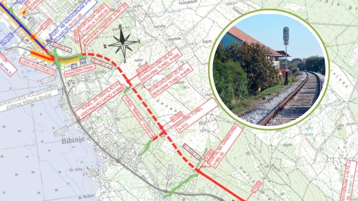 Mega projekt pruge u Dalmaciji: Povratak putničkog vlaka, novi željeznički tunel i kolodvor