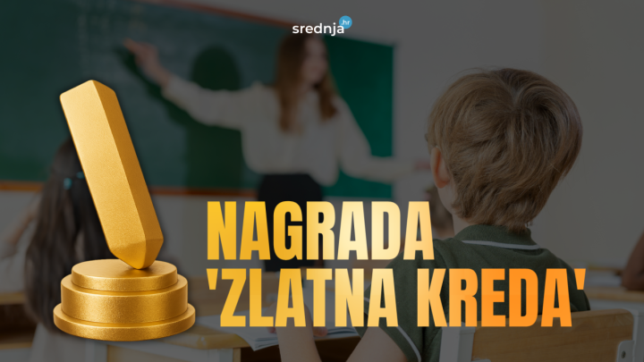 Dodjeljuje se Zlatna kreda: Prijavite nastavnika, profesora, učenika ili studenta godine za nagradu