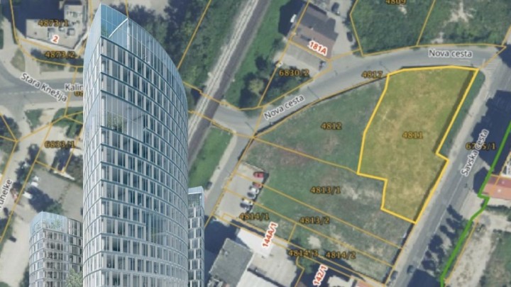 Ovdje su trebali niknuti hotel i toranj od 17 katova: Atraktivno zemljište na Savskoj sada preuzima VMD