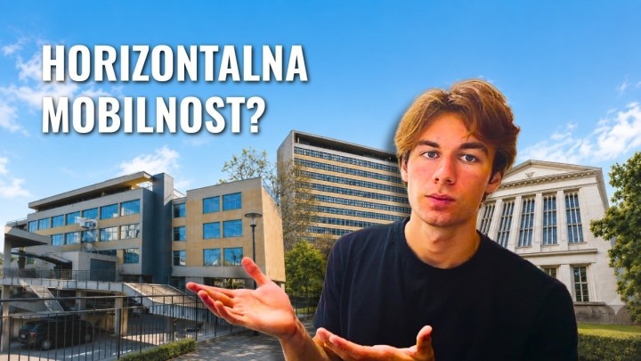 Kako studirati na dva faksa bez upisa drugog studija? Video vodič o horizontalnoj mobilnosti iz prve ruke