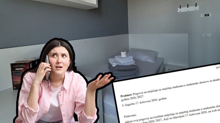 Kako napisati žalbu na rezultate smještaja u studentskim domovima? Imamo skicu za vas