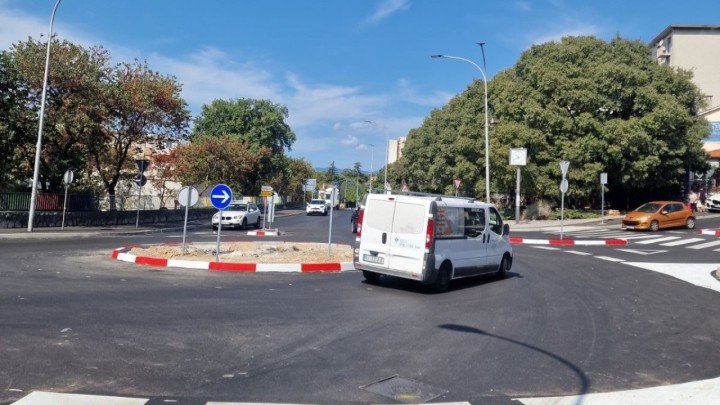 Utrošeno 900 tona asfalta: Novi rotor i sanacija ceste na istoku Rijeke završeni prije roka