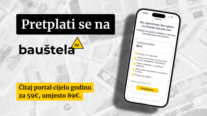 Stavite građevinu u fokus: Iskoristite popust za godišnju pretplatu na bauštela.hr