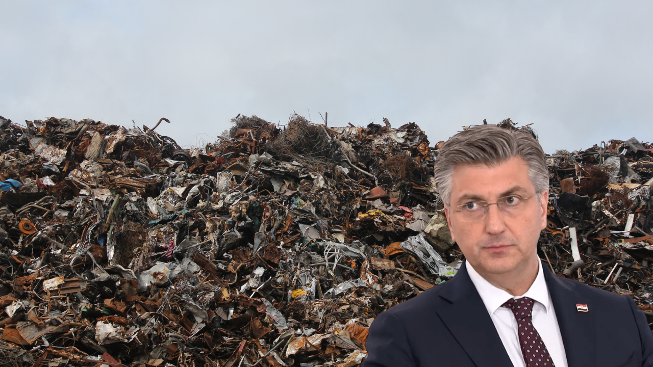 Plenković o otpadu u Gospiću: Situacija je puno bolja, prosvjed je demokratsko pravo