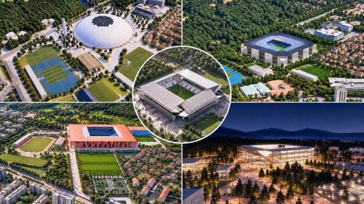 Pet vizija novog Maksimira: Pogledajte nagrađene projekte od kojih će jedan postati novi dom Dinama