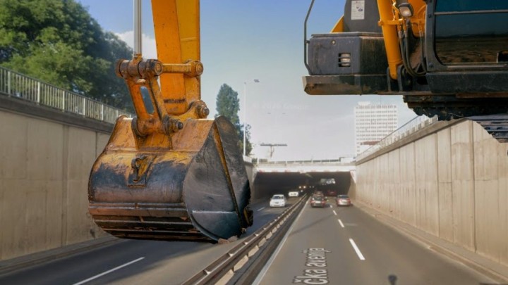 Sprema se velika bauštela kod 'Vjesnika': Podvožnjak u očajnom stanju, beton se odvaja, armatura korodirala