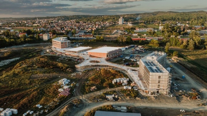 Galerija gradilišta: U srcu Hrvatske na devet hektara nastaje pravi mali grad budućnosti