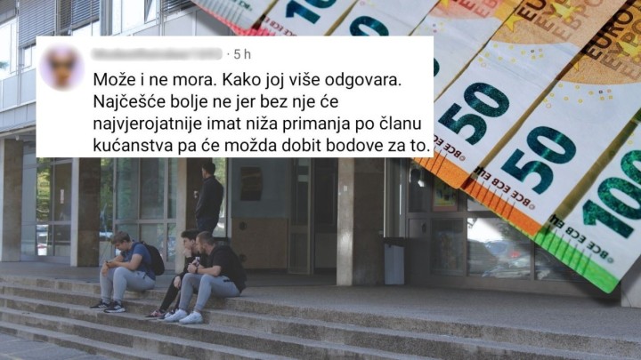 Neki studenti pozivaju na varanje u prijavi za stipendiju: Moglo bi vam se obiti o glavu