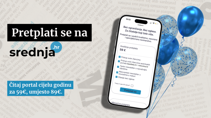 Slavimo 15. rođendan portala: Iskoristite akcijsku cijenu za godišnju pretplatu