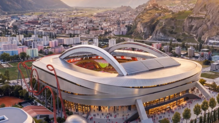 E ovo je top novi stadion! Švicarci predstavili svoj, oko kompleksa će juriti vlak smrti